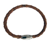 Rogue Braided Moose Leather Bracelet