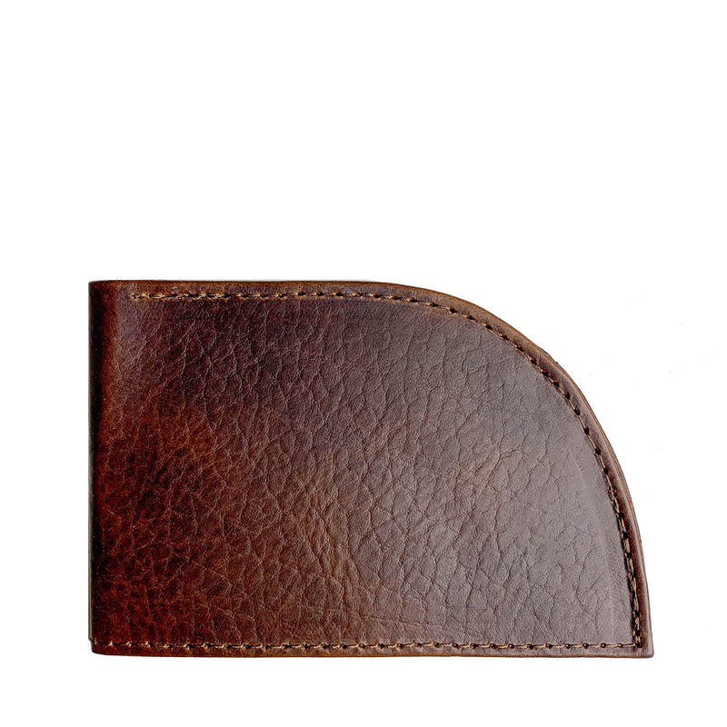 Factory Second Made in Maine Front Pocket Wallet - BROWN