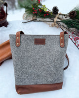 Sheepscot Felt Wool Tote Bag