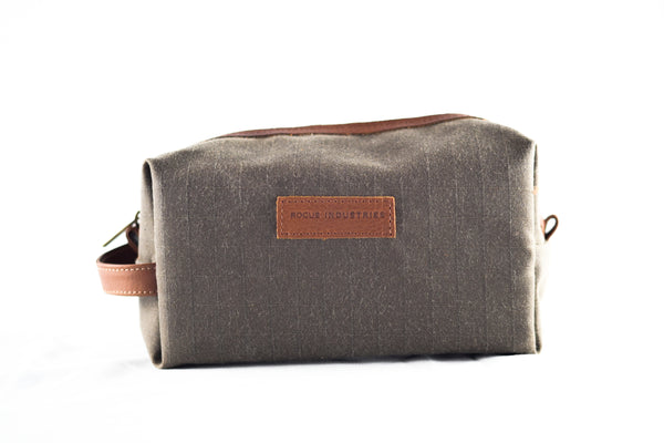 Waxed Canvas Dopp Kit