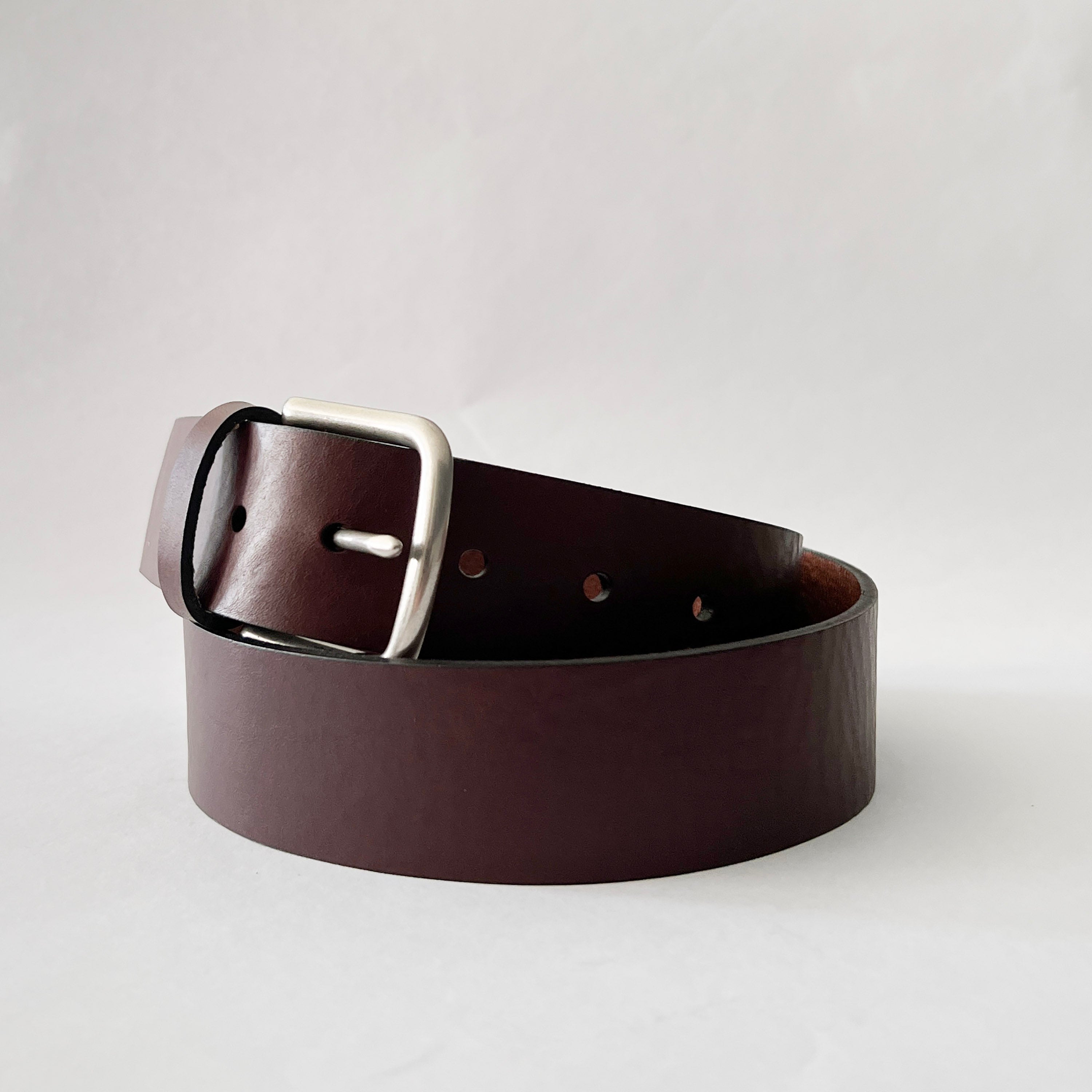 Leather Belt 1.5 | Brown | La Compagnie Robinson 40