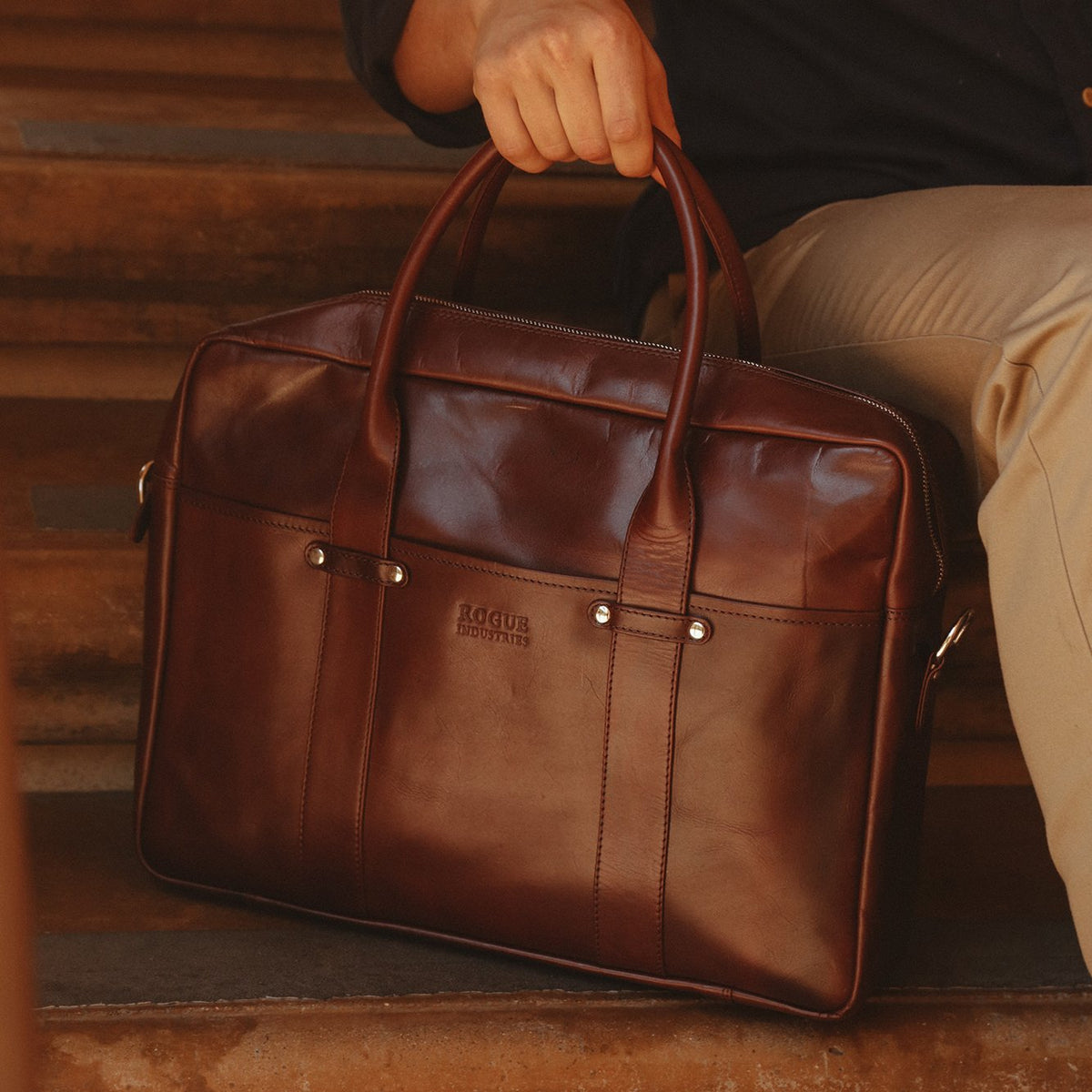 Leather store Briefcase