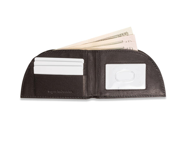 International Traveler Money Clip Wallet, Black by Rogue Industries
