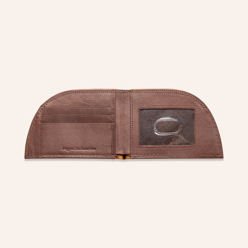 Moose Leather Wallet Wallet Thin | Pocket | Rogue Industries Front