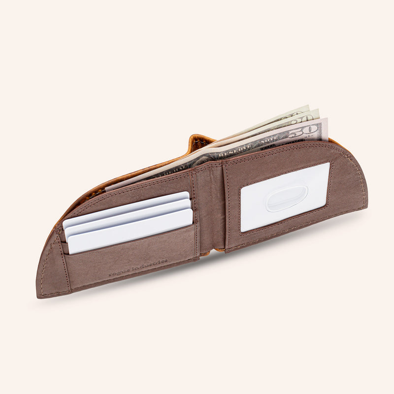 Rogue Leather | | Thin Moose Pocket Wallet Front Wallet Industries